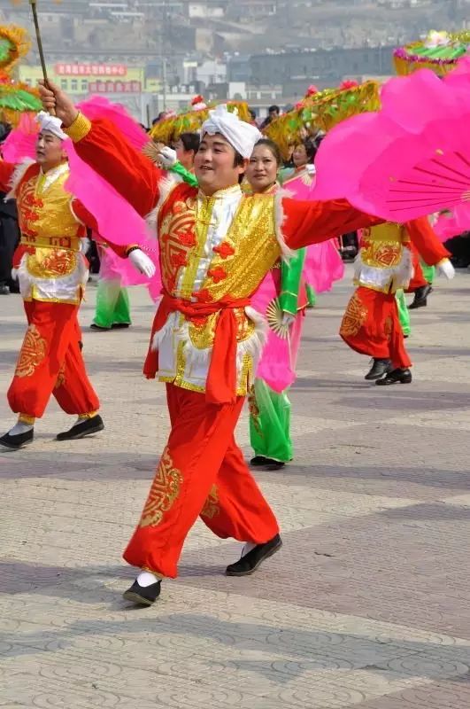【中国传统工艺 61 非遗山西】 唐城花灯秧歌