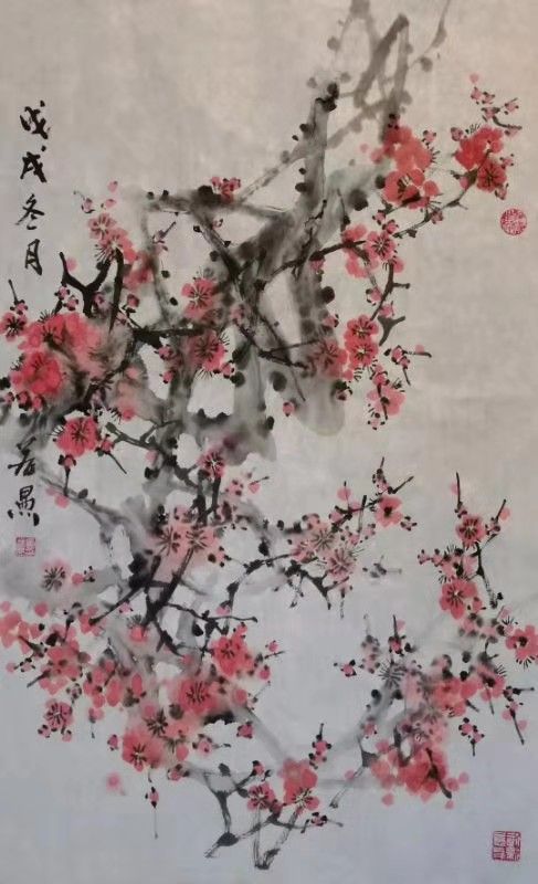 书画名家——黄若愚的花鸟画