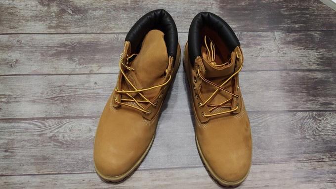 评测 购入 timberland 添柏岚10061和10361大黄靴马丁靴_鞋子