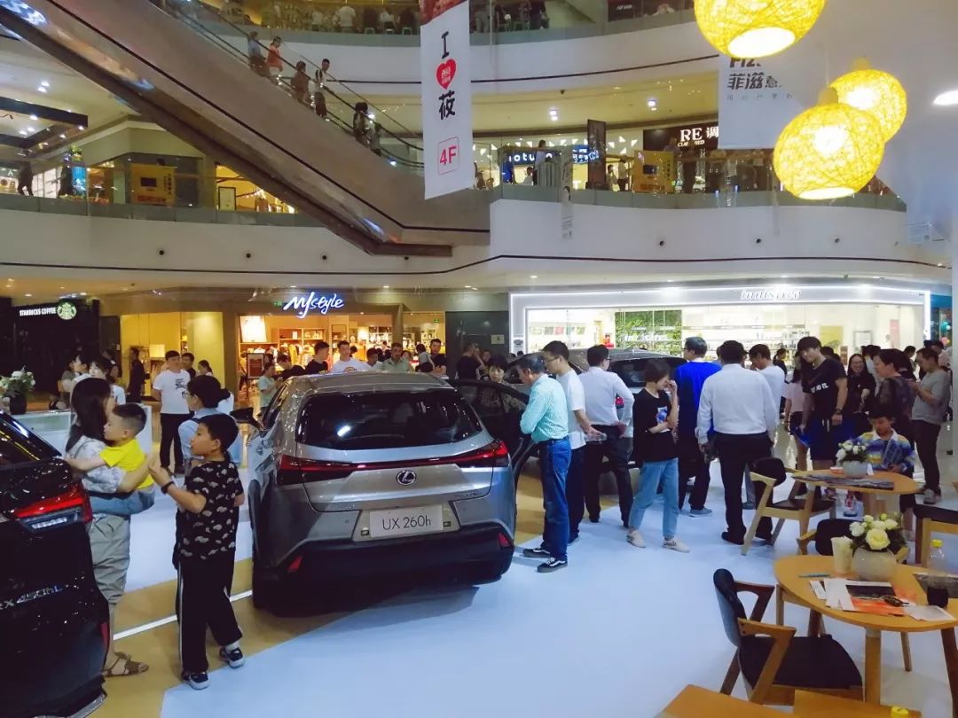 北仑银泰广场车展圆满落幕