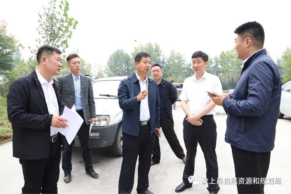 市自然资源和规划局党组书记,局长祝清荣来我县督导调研