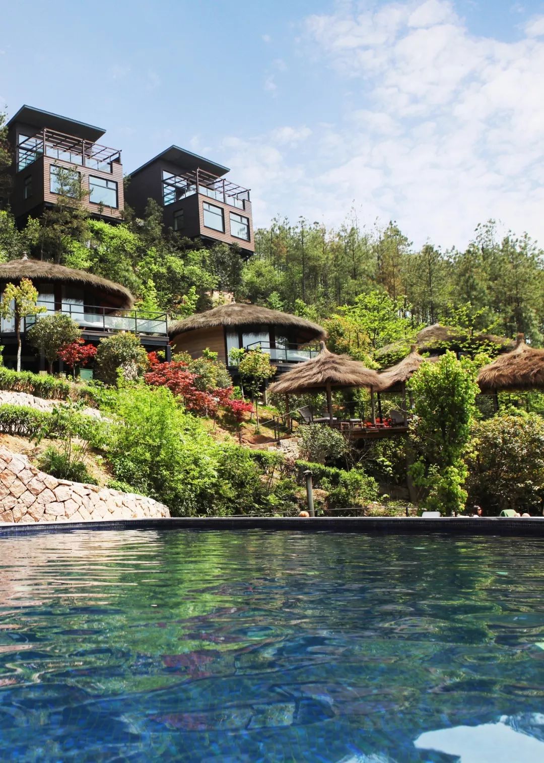 去中国野奢c位度假村,裸心谷&裸心堡度一个美好周末_别墅