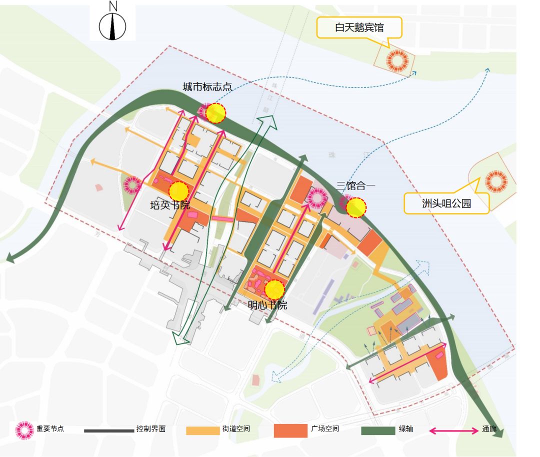4条地铁滨江标志性建筑物荔湾白鹅潭中心商务区规划来了