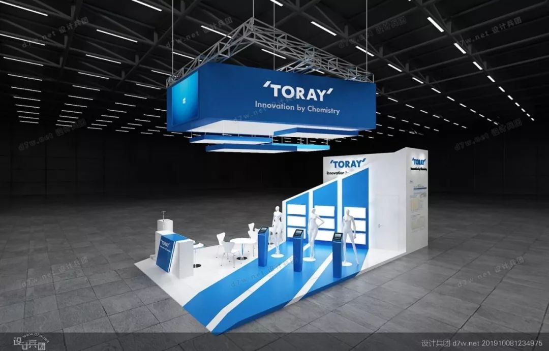 20张吊顶展台设计【灵感图库】_结构合理