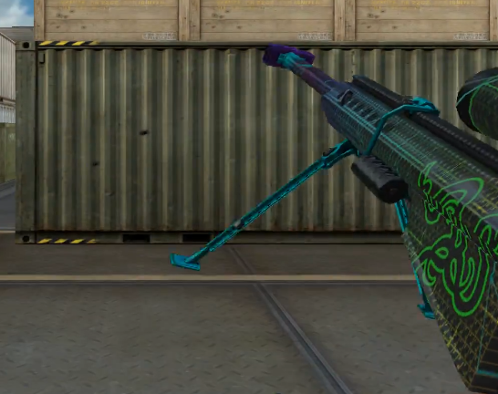 穿越火线一把全新巴雷特皮肤外观碾压毁灭特效让狙神都爱了