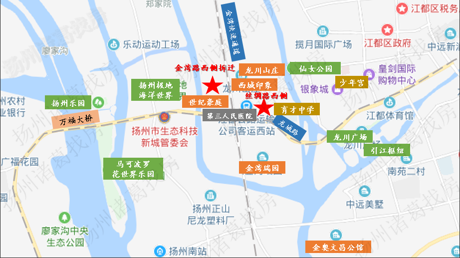七闸片区内聚集了9所学校,教育资源优越!