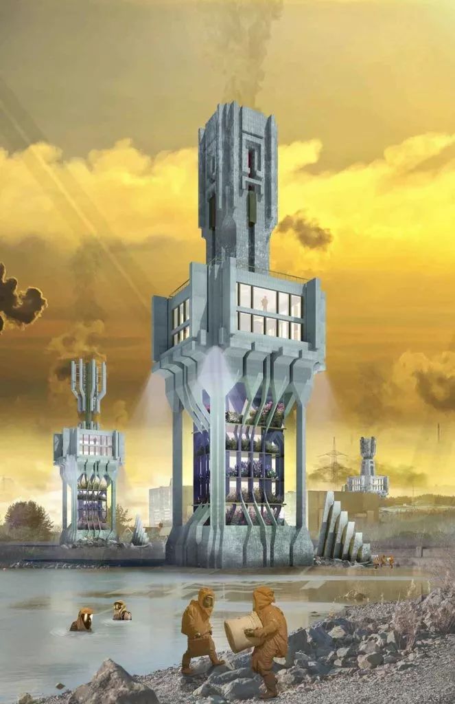 建筑师的科幻未来城不为人知的神秘想象力