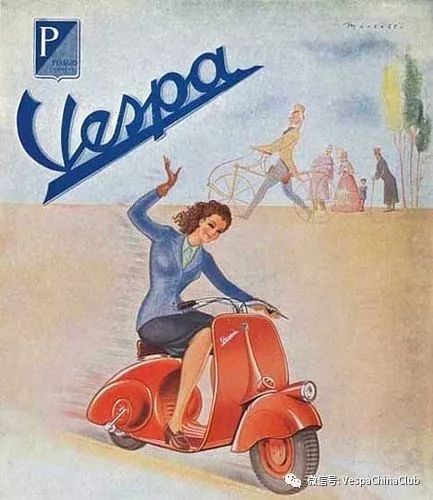 vespaclubchina | 越久,越有味道的 vespa 海报