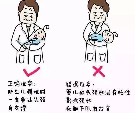 抱孩子姿势不正确当心以后驼背,罗圈腿,高低肩,快学习正确抱姿