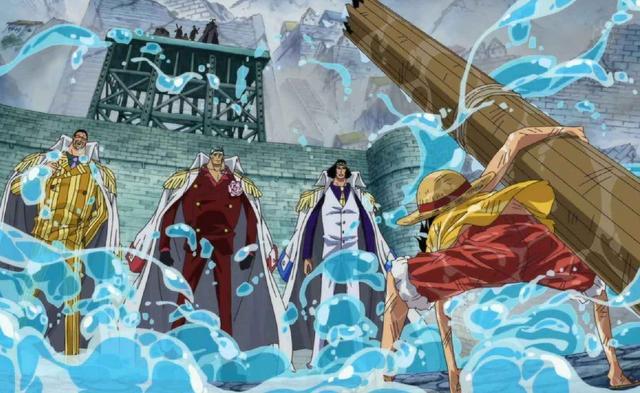 在我看来,这是路飞最凶险的一次行动,连四皇都未必有把握面对三大将而