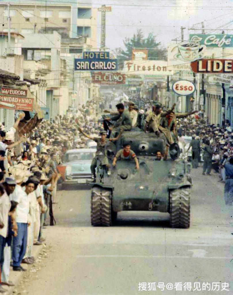 1959古巴革命卡斯特罗就这样杀进了哈瓦那真的好拽