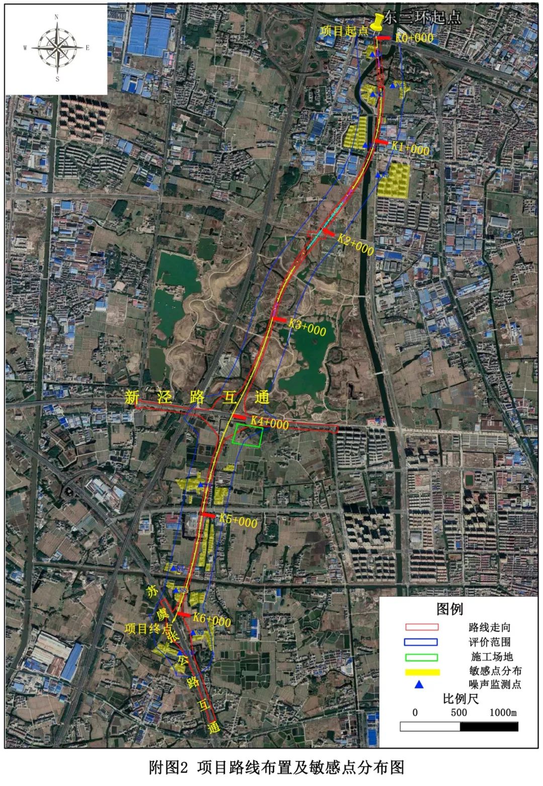 張家港東三環工程徵求意見稿公示預計2020年1月開工建設