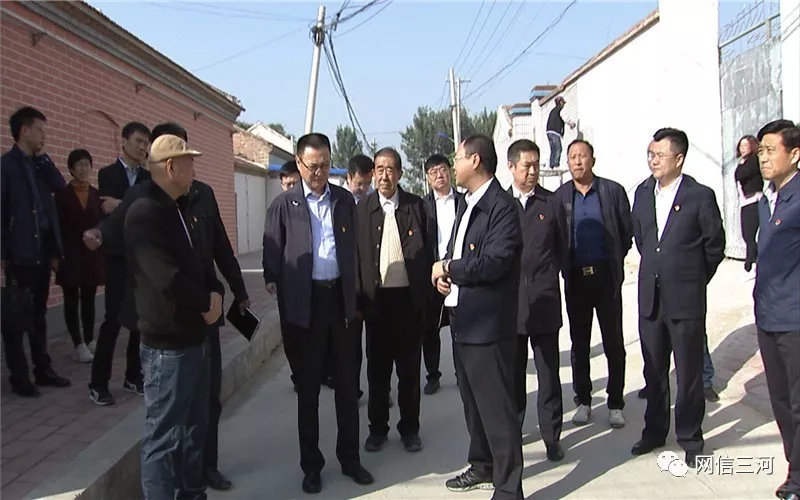 廊坊市委常委三河市委书记詹晓阳到燕郊镇调研