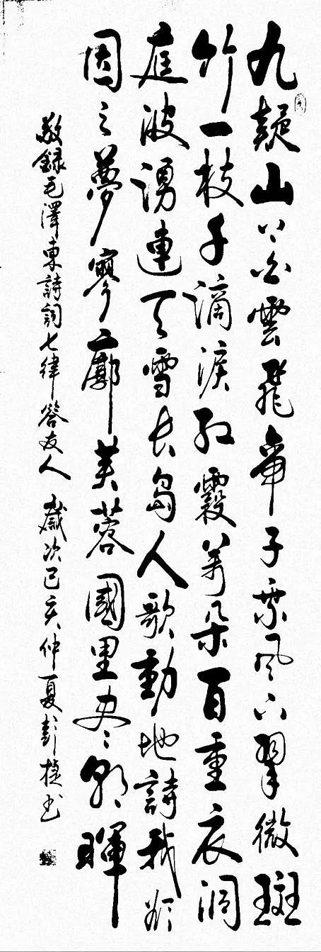 中国当代书法爱好者宋宪尧彭捷