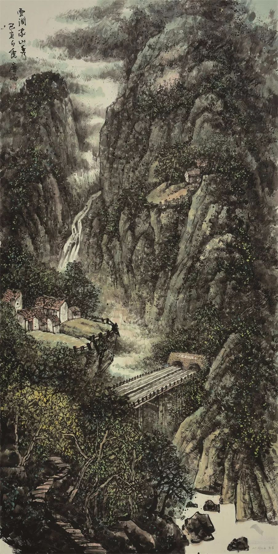 作品欣赏五▎百代标程纪念李成诞辰1100周年首届全国山水画展入展作品