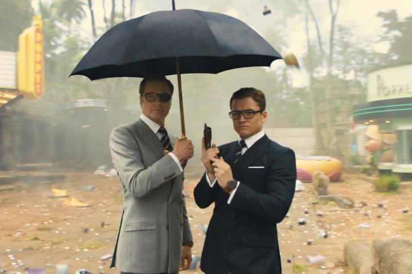 《雨中曲》和《王牌特工》中都有出镜的雨伞,英伦范十足的绅士标配