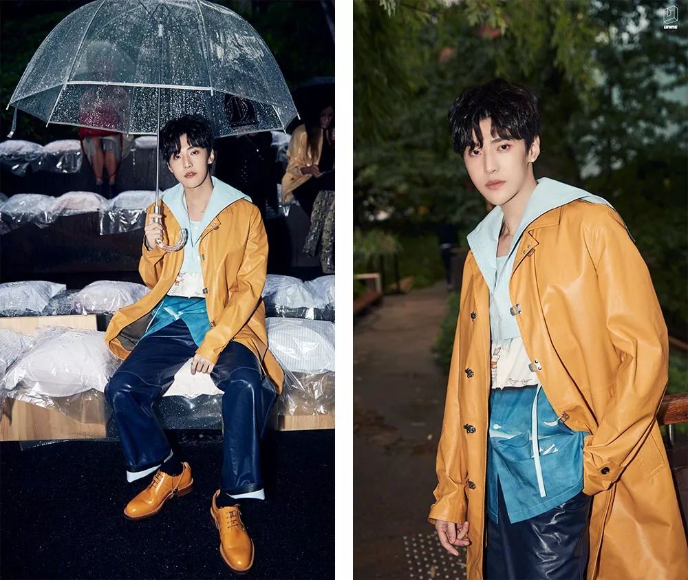 林彦俊出席lanvin秀戴上眼镜秒变身斯文boy.