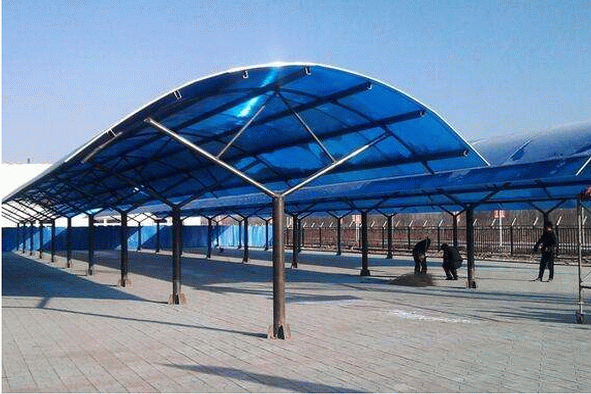 钢结构雨棚施工,钢结构雨棚施工步奏