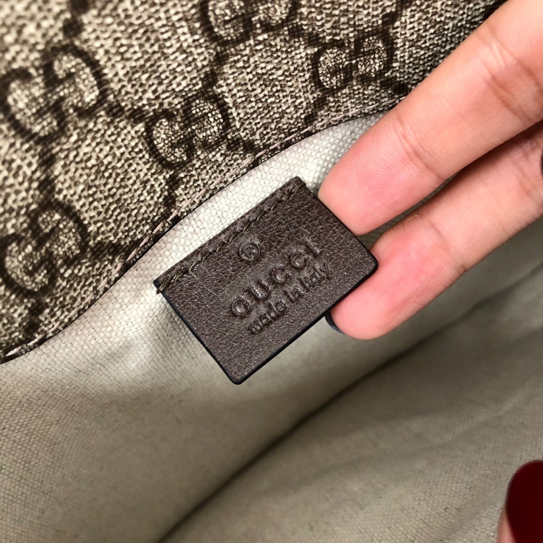 杨幂景甜种草人见人爱的gucci虎头腰包真假鉴别_牛哥