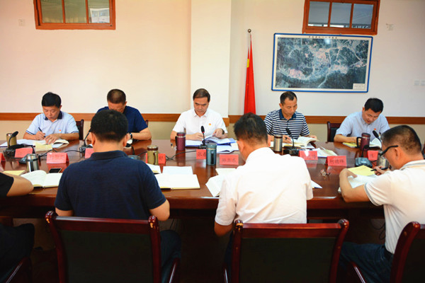 清流县政府党组召开"严明纪律规矩"专题研讨_张春华