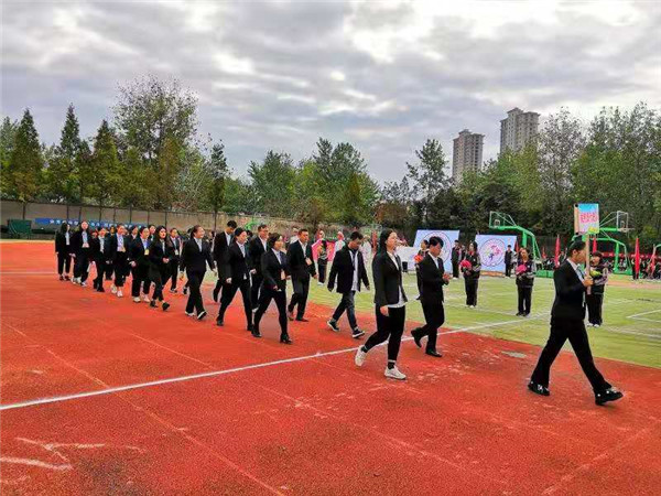 盱眙县都梁中学举行2019年秋季田径运动会