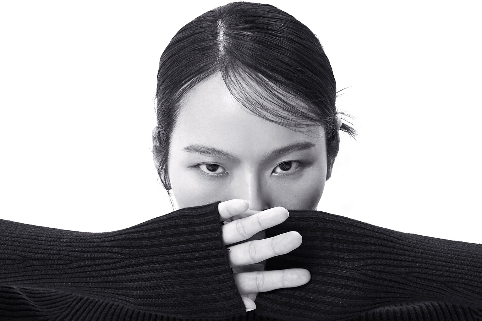 模特是如何训练面部表情的?