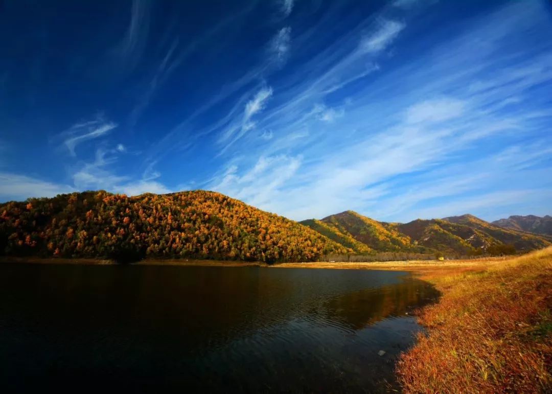 云谷川的绚丽秋色