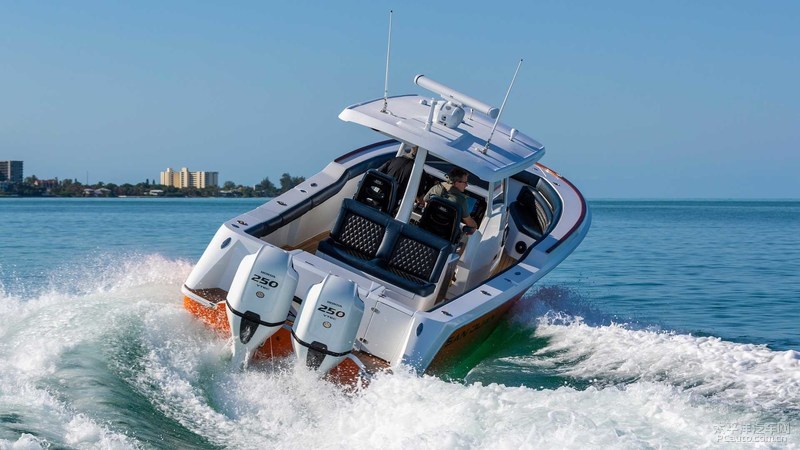 买发动机送船!本田打造高性能豪华游艇