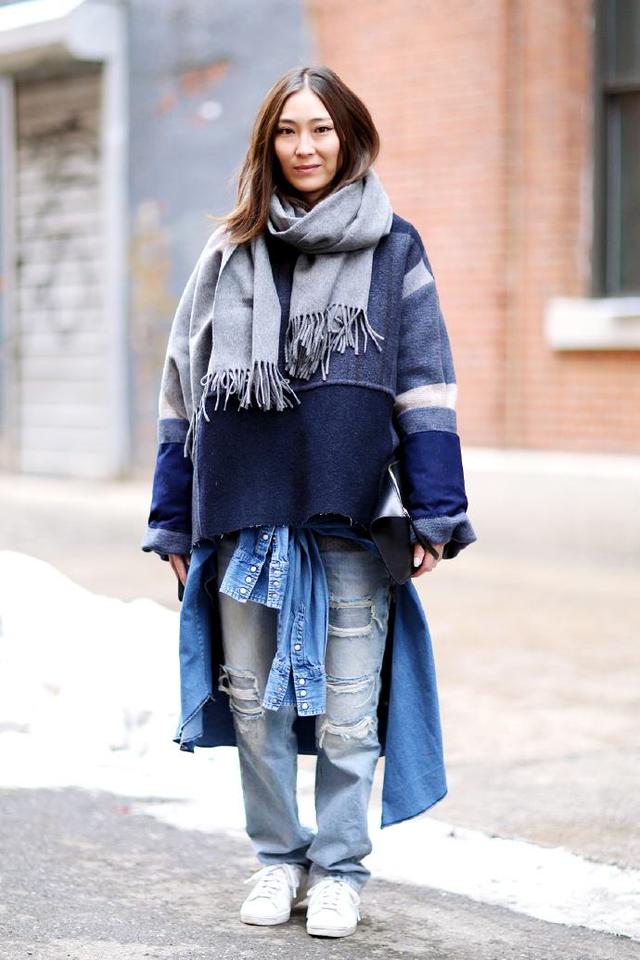 秋冬没有新衣服今年学会11叠穿法则给你换不完的新造型