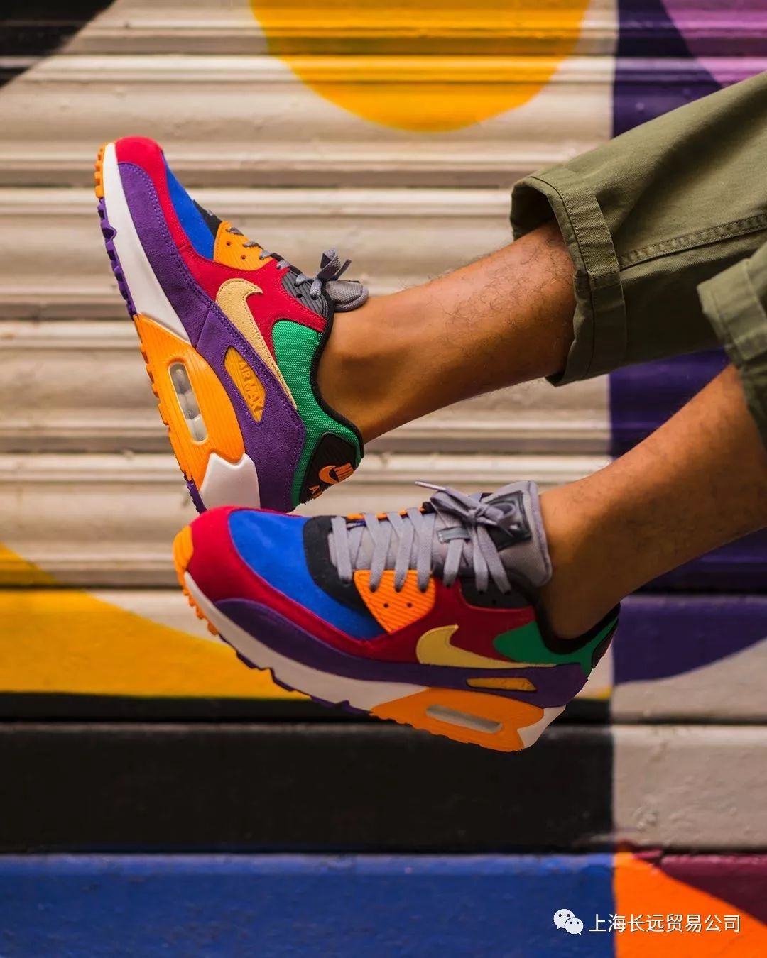 耐克nikeairmax90viotechmulti彩蛋拼接