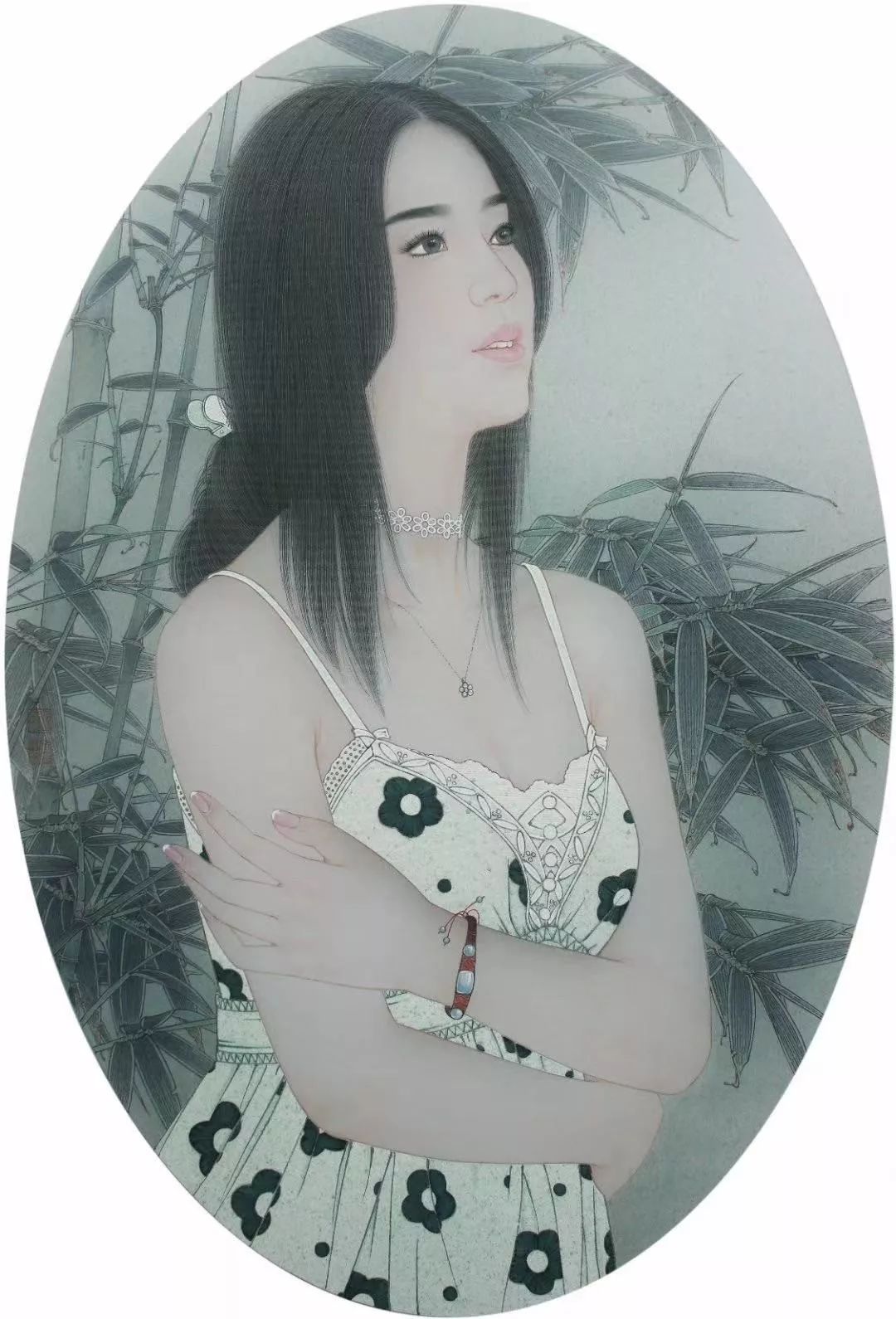 盘虎杰现代工笔人物精品网络班招生