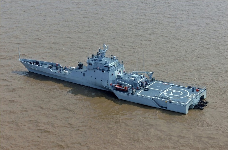 海军神秘"三体舰"罕见露面,我国高性能船舶"高歌猛进"