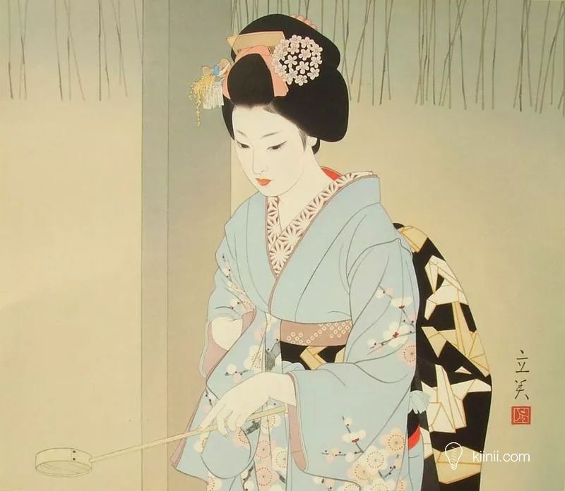 浮世绘与美人画:浮世绘风为表,赞美女性为里_日本
