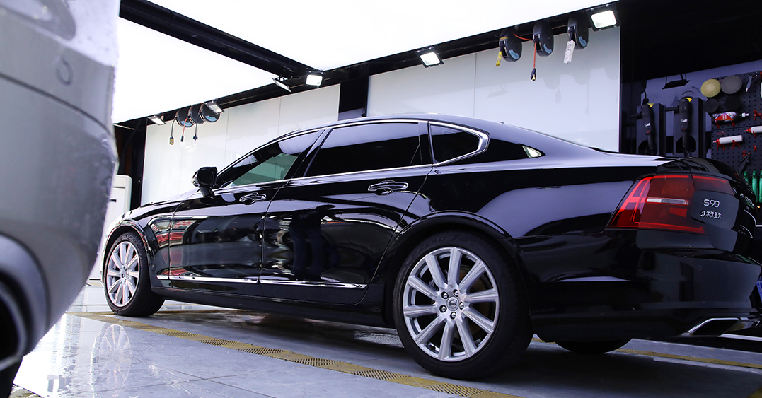 沃尔沃s90完美装贴龙膜ppf.g2隐形车衣