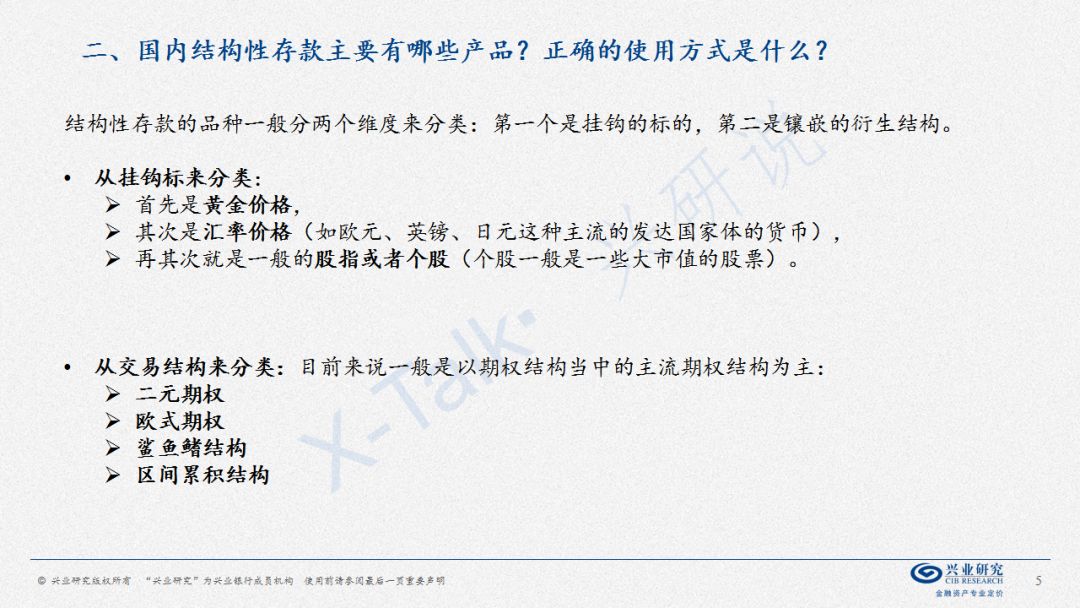 【干货】兴研说第153期:结构性存款:扬帆新航向