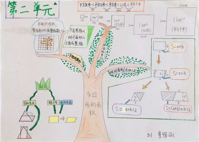 國慶假期,孩子們各顯神通,製作出了一張張脈絡清晰,佈局美觀的思維導