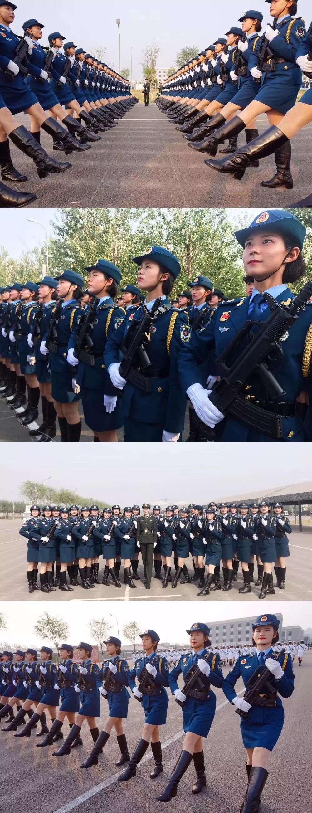 女兵阅兵美女图片