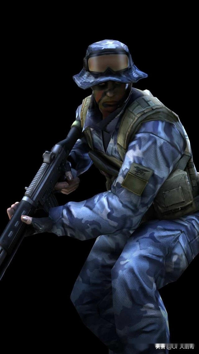 穿越火线cf这个角色绝版很多年了至今依然非常稀有