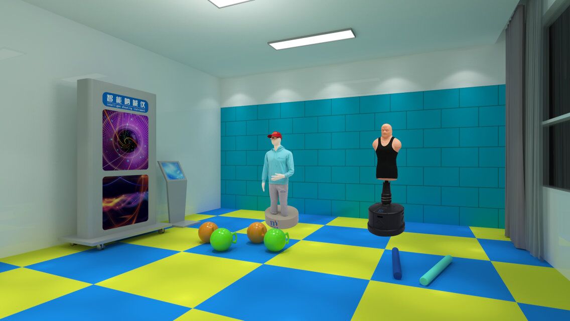 吉林省高校大学心理宣泄室布置案例【铭心心理】