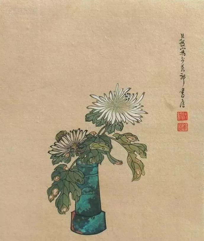 远村秋色如画不如现在赏菊花