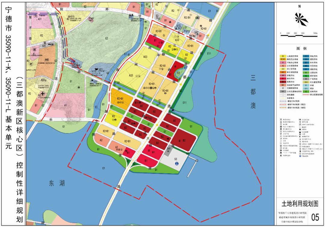 新一中,海景……三都澳新区启动区即将推出91亩,容积率23地块