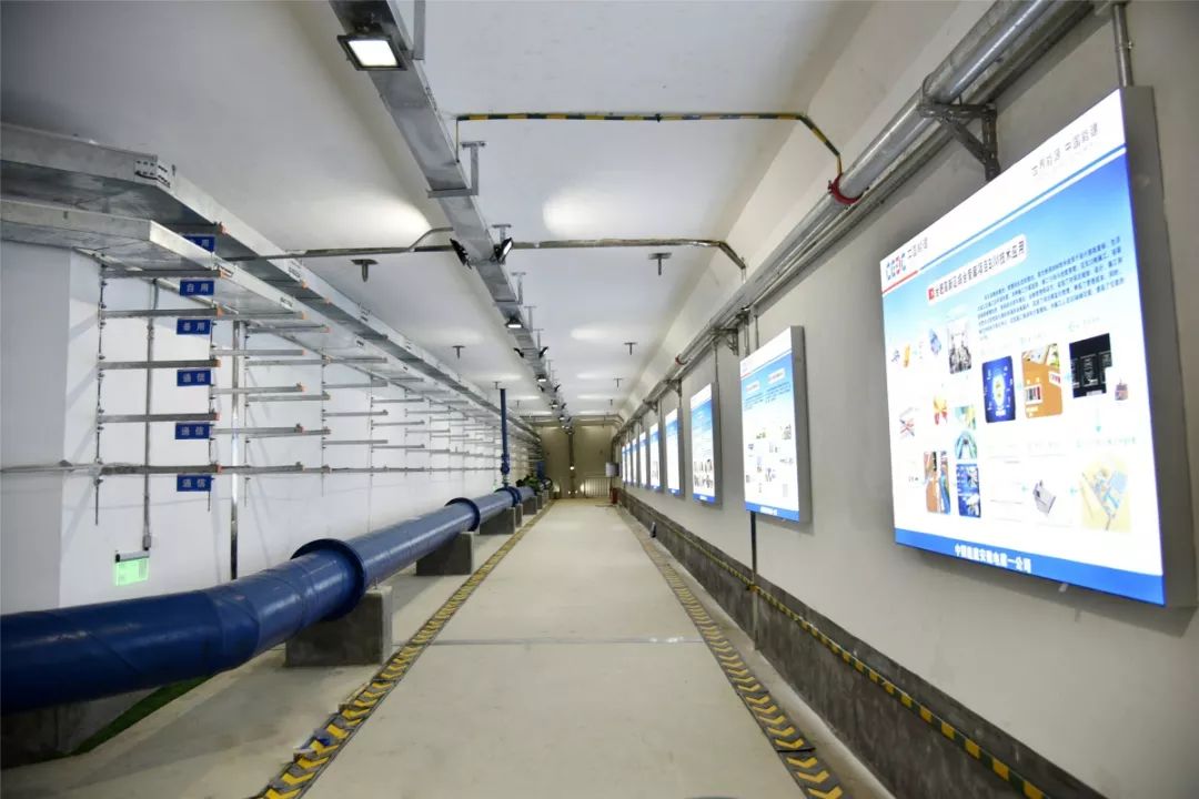 闪亮登场这条城市生态智慧管廊竣工了