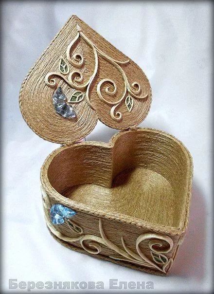 你随手就扔的废旧纸盒 ,用一团麻绳改造,竟引来了众人围观!_盒子