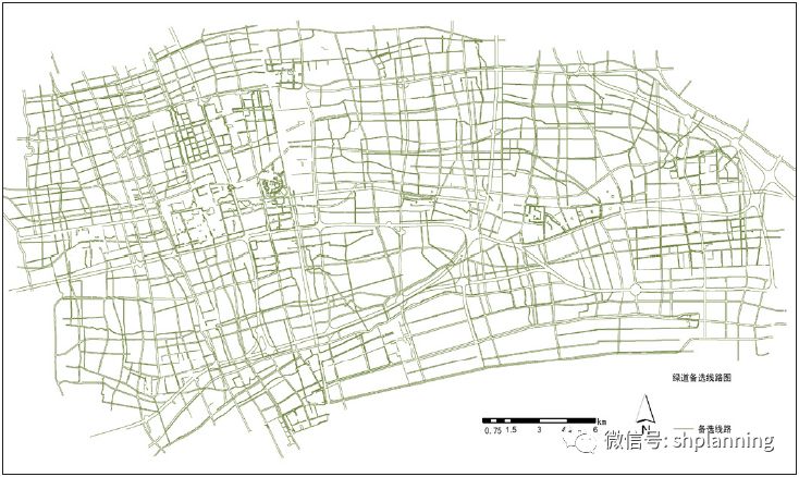 基于多目标的中尺度地区绿道选线规划方法探析以上海