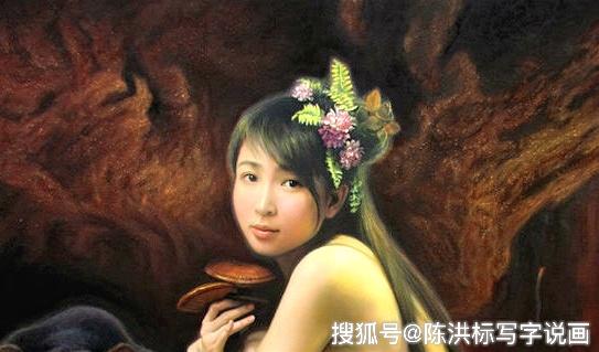他为画18岁女儿人体,7年内不让谈恋爱,画了30多幅1个亿也不肯卖_油画