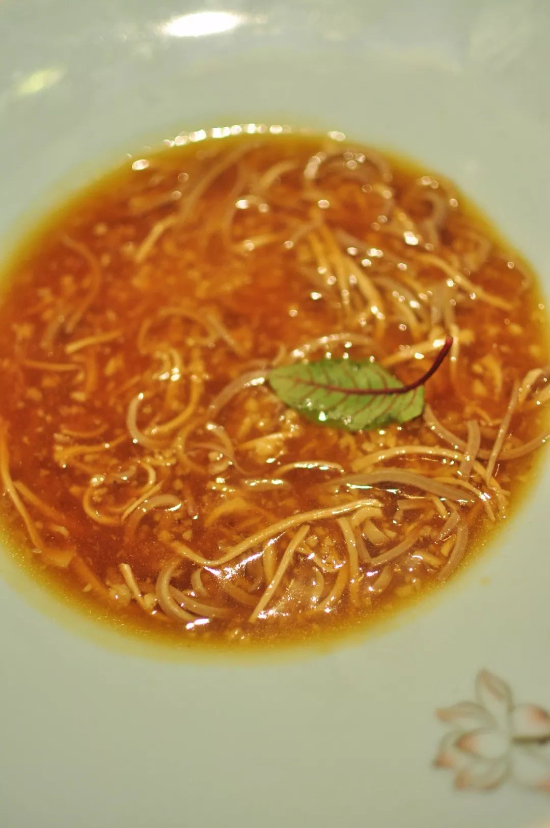 原创秋凉了,就想起一碗热乎乎的烩烂蒜肚丝