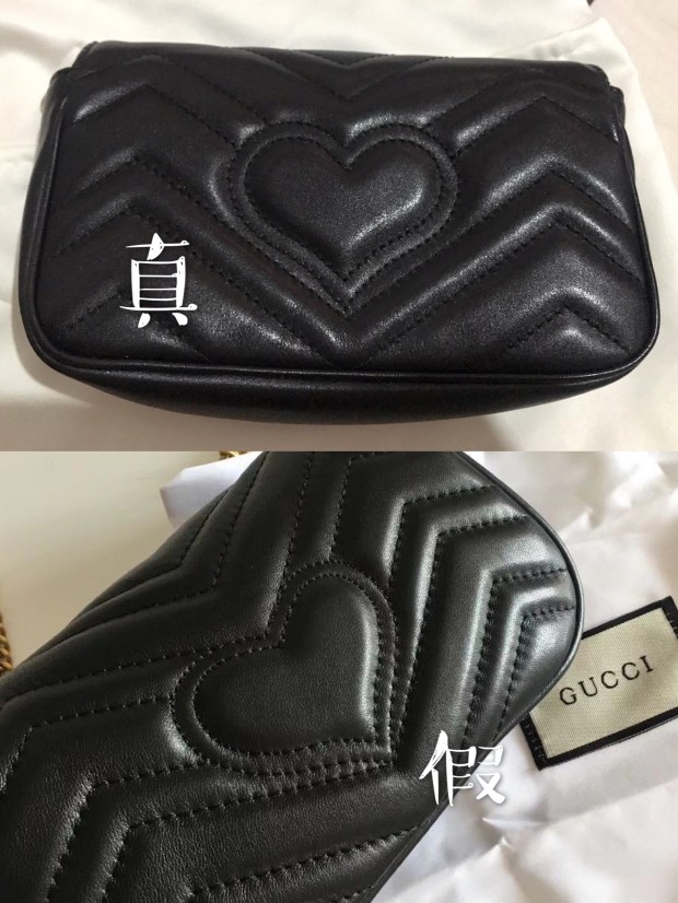 奢侈品鉴定师教你快速鉴定古驰guccimarmontsupermini真假