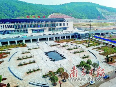 梅汕铁路开通 为粤东腾飞"插翅"_梅州