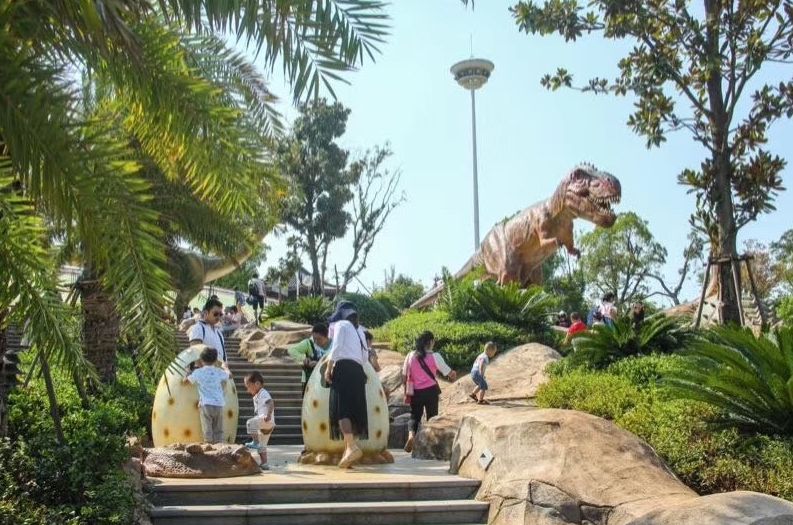 南昌融创乐园恐龙奇趣世界带你重回侏罗纪