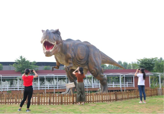 南昌融创乐园恐龙奇趣世界带你重回侏罗纪